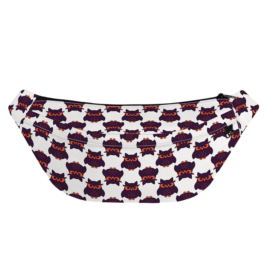 Halloween Owl Pattern Print Fanny Pack