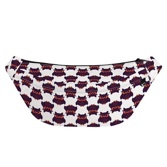 Halloween Owl Pattern Print Fanny Pack
