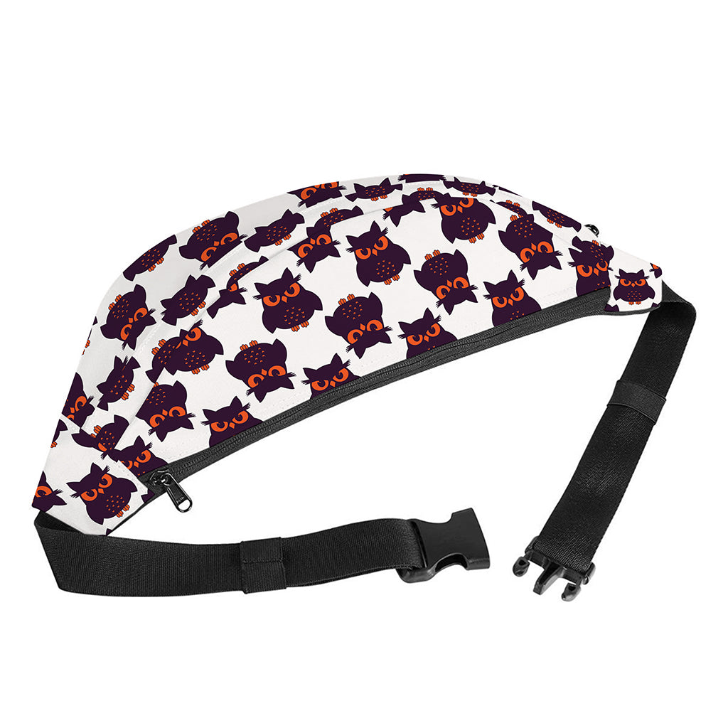 Halloween Owl Pattern Print Fanny Pack