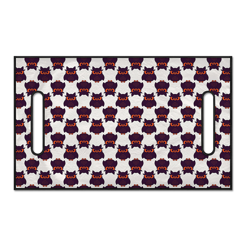 Halloween Owl Pattern Print Golf Cart Seat Cover