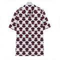 Halloween Owl Pattern Print Hawaiian Shirt