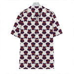 Halloween Owl Pattern Print Hawaiian Shirt