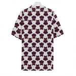 Halloween Owl Pattern Print Hawaiian Shirt