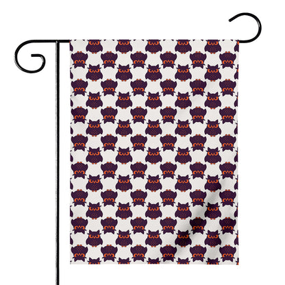 Halloween Owl Pattern Print House Flag
