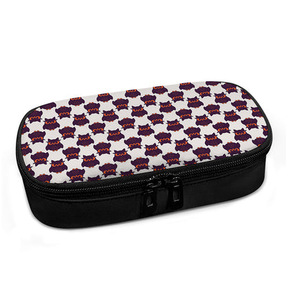 Halloween Owl Pattern Print Insulin Cooler Travel Case