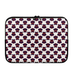Halloween Owl Pattern Print Laptop Sleeve