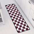 Halloween Owl Pattern Print Long Kitchen Mat