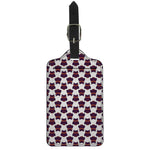 Halloween Owl Pattern Print Luggage Tag