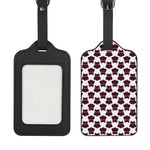 Halloween Owl Pattern Print Luggage Tag
