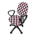 Halloween Owl Pattern Print Office Chair Cover