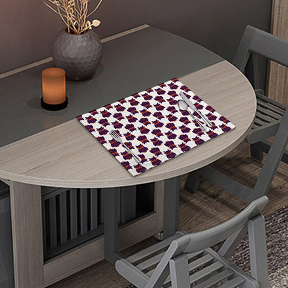 Halloween Owl Pattern Print Placemat