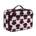Halloween Owl Pattern Print Portable Lunch Bag