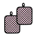 Halloween Owl Pattern Print Pot Holders