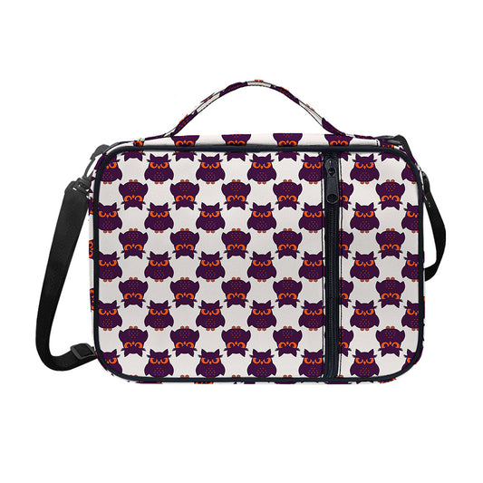 Halloween Owl Pattern Print Shoulder Strap Bible Bag