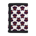 Halloween Owl Pattern Print Trifold Wallet