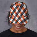 Halloween Party Argyle Pattern Print Baseball Cap