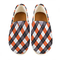 Halloween Party Argyle Pattern Print Casual Shoes