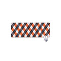 Halloween Party Argyle Pattern Print Extended Mouse Pad