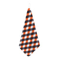 Halloween Party Argyle Pattern Print Hand Towel
