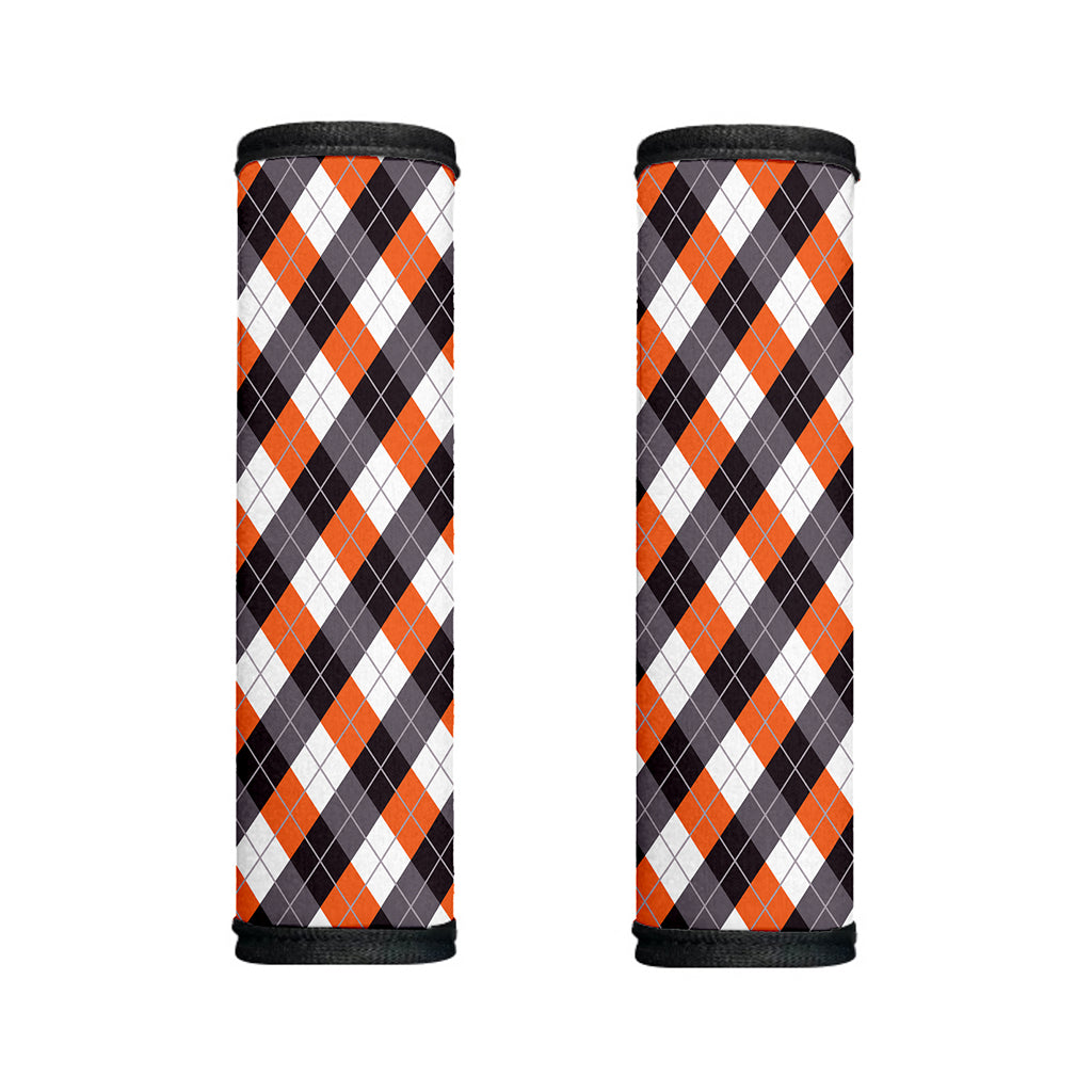Halloween Party Argyle Pattern Print Handle Covers