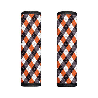 Halloween Party Argyle Pattern Print Handle Covers