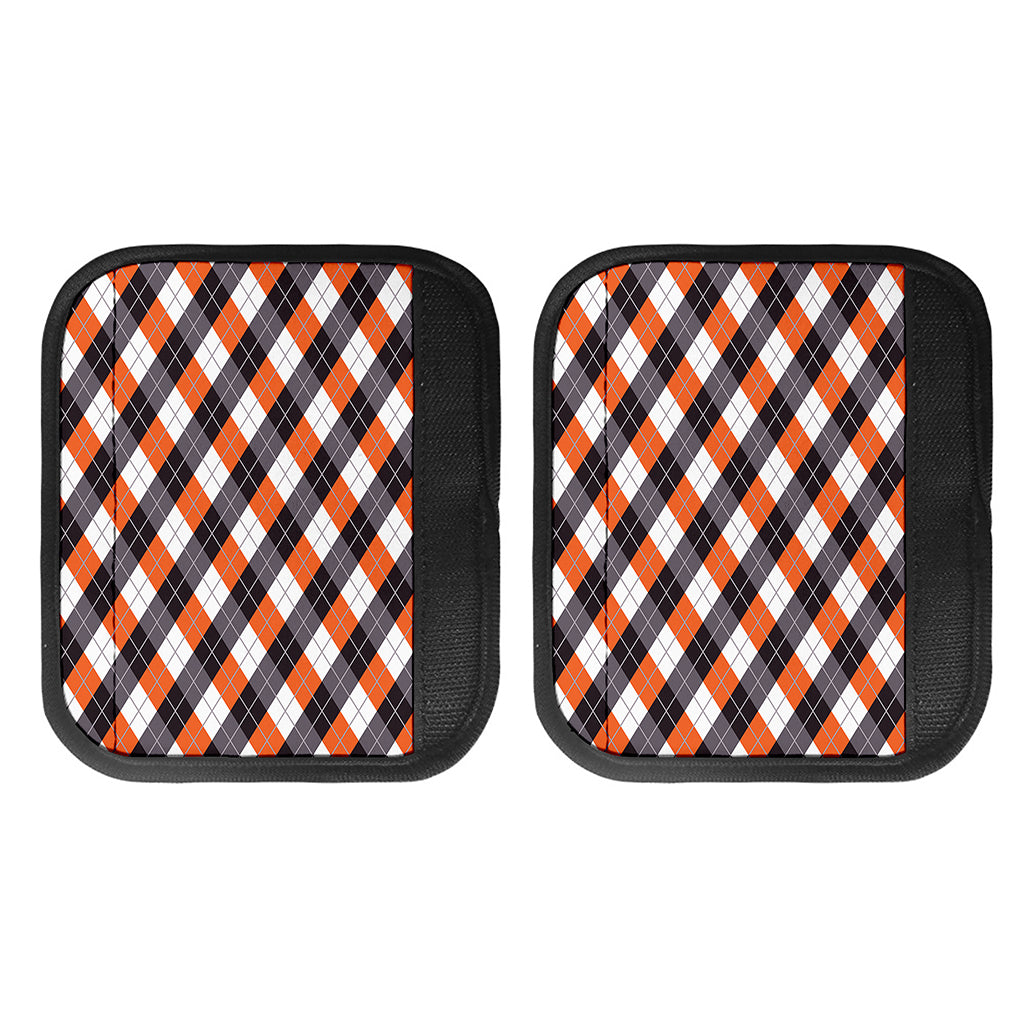 Halloween Party Argyle Pattern Print Handle Covers