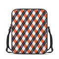 Halloween Party Argyle Pattern Print Rectangular Crossbody Bag