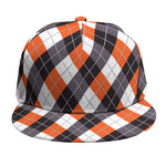 Halloween Party Argyle Pattern Print Snapback Cap
