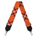 Halloween Plaid Pattern Print Bag Strap