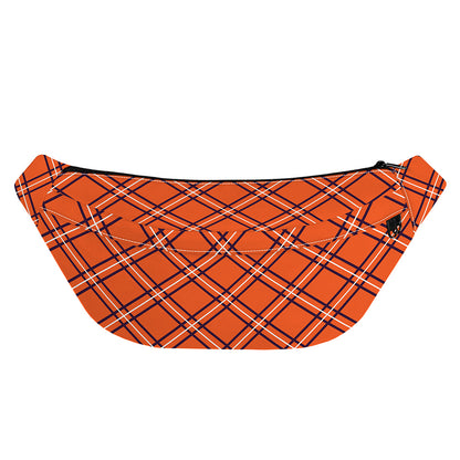 Halloween Plaid Pattern Print Fanny Pack