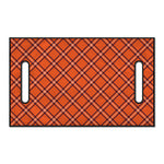 Halloween Plaid Pattern Print Golf Cart Seat Cover