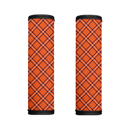 Halloween Plaid Pattern Print Handle Covers