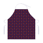 Halloween Plus And Cross Pattern Print Adjustable Apron