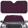 Halloween Plus And Cross Pattern Print Car Windshield Sun Shade