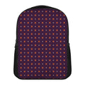 Halloween Plus And Cross Pattern Print Casual Backpack