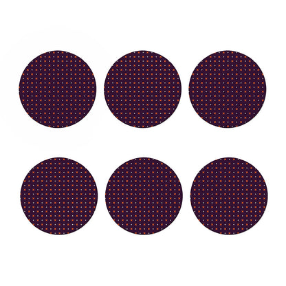 Halloween Plus And Cross Pattern Print Coaster Set