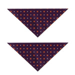 Halloween Plus And Cross Pattern Print Dog Bandana