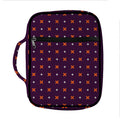 Halloween Plus And Cross Pattern Print Front Pocket Bible Bag