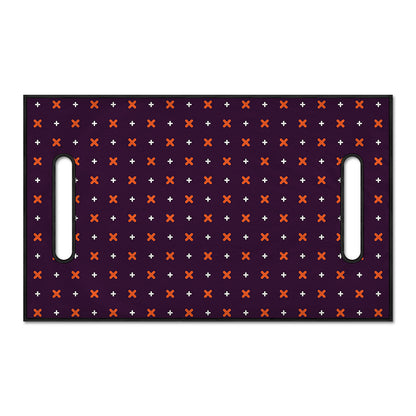 Halloween Plus And Cross Pattern Print Golf Cart Seat Cover