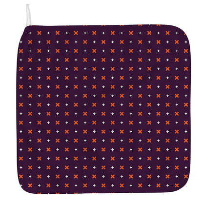 Halloween Plus And Cross Pattern Print Hand Towel