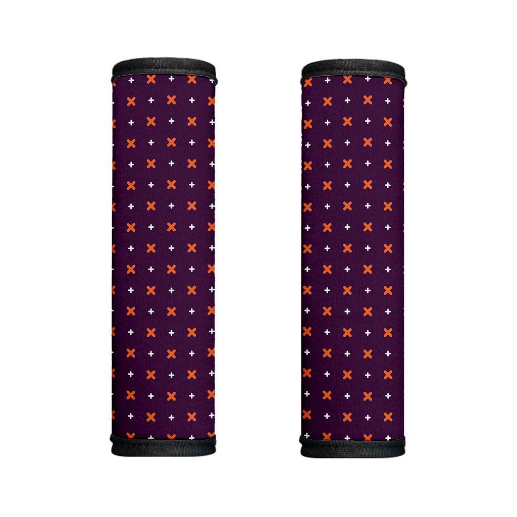 Halloween Plus And Cross Pattern Print Handle Covers