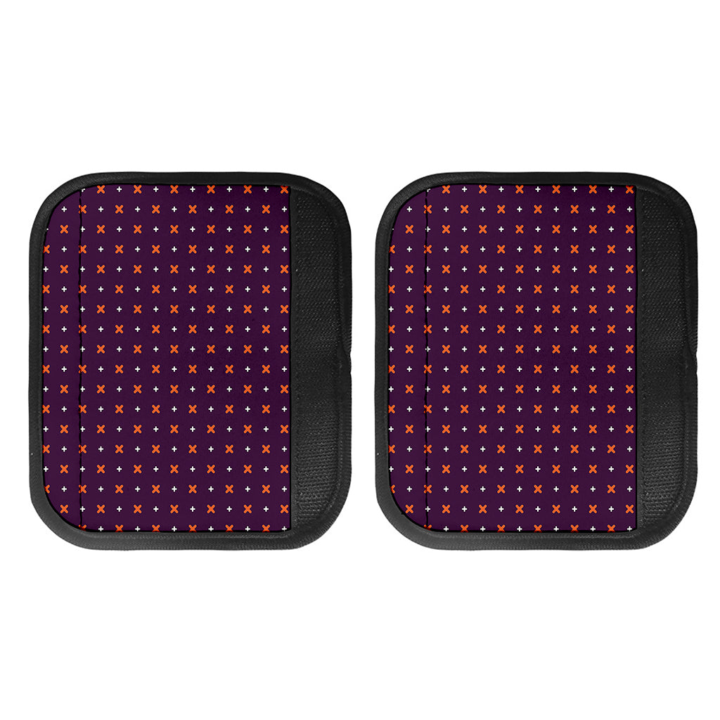 Halloween Plus And Cross Pattern Print Handle Covers