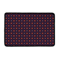 Halloween Plus And Cross Pattern Print Kitchen Mat