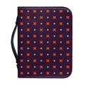 Halloween Plus And Cross Pattern Print Leather Bible Cover