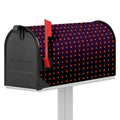 Halloween Plus And Cross Pattern Print Mailbox Cover