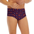 Halloween Plus And Cross Pattern Print Men's Briefs