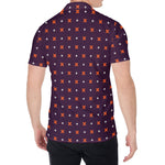 Halloween Plus And Cross Pattern Print Men's Shirt