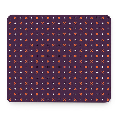 Halloween Plus And Cross Pattern Print Mouse Pad