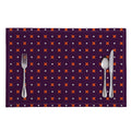 Halloween Plus And Cross Pattern Print Placemat