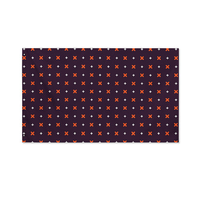 Halloween Plus And Cross Pattern Print Polyester Flag
